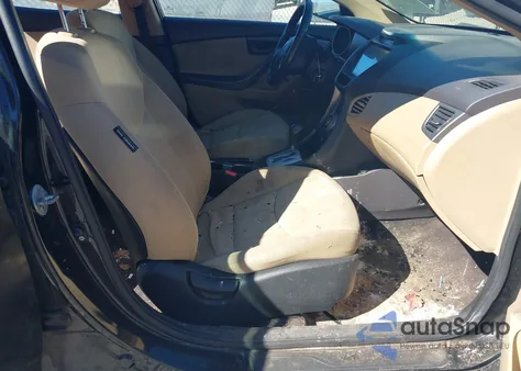 2012 Hyundai Elantra Gls (Ulsan Plant) from USA, damaged, VIN KMHDH4AE3CU183320